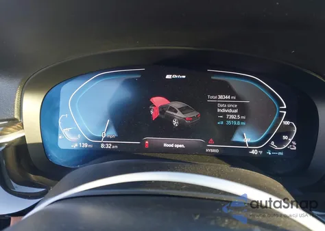 2021 BMW 530E z USA, uszkodzony, nr VIN WBA13AG04MCG37632